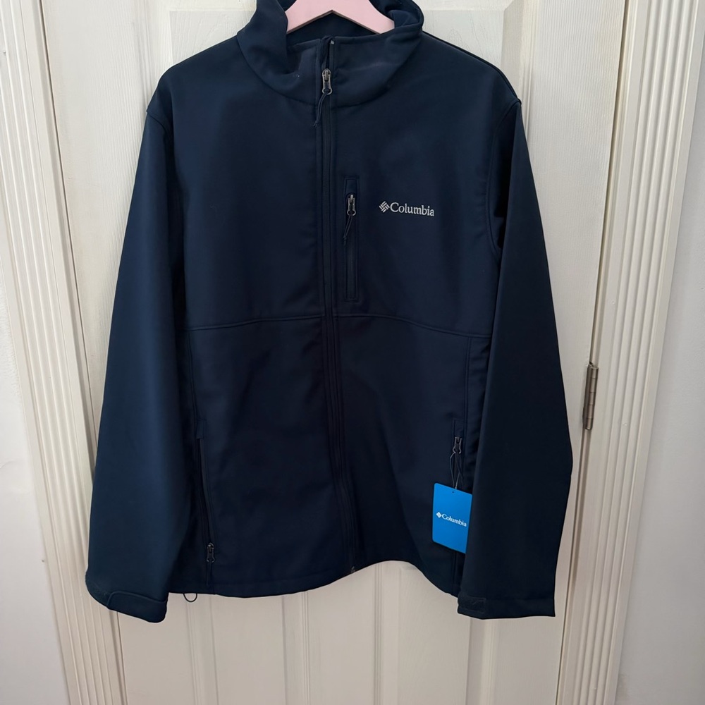 Columbia Men's Softshell Jacket - Deep Blue